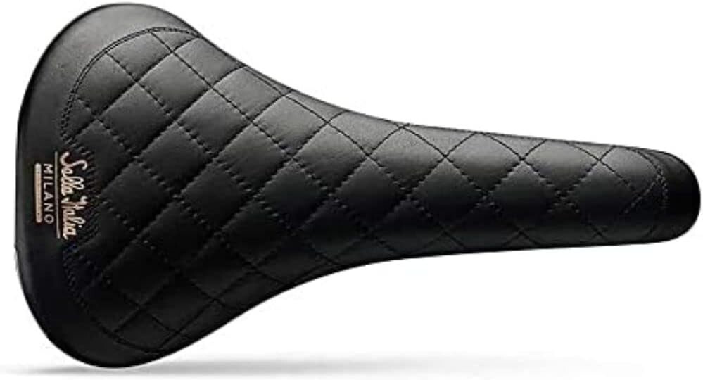 Selle Italia Turbo Bonnie Saddle 10.82×5.75 inch FeC Alloy Black JAPAN NEW