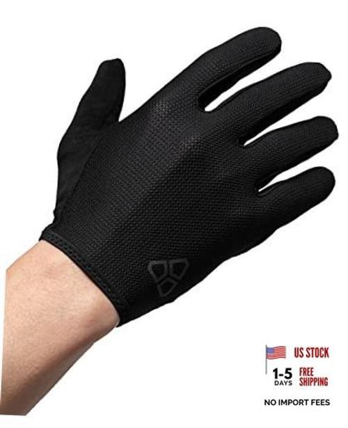 Cycling Gloves – Men & Women’s Bike Gloves Large(Plam width 8.5-9cm)) Black