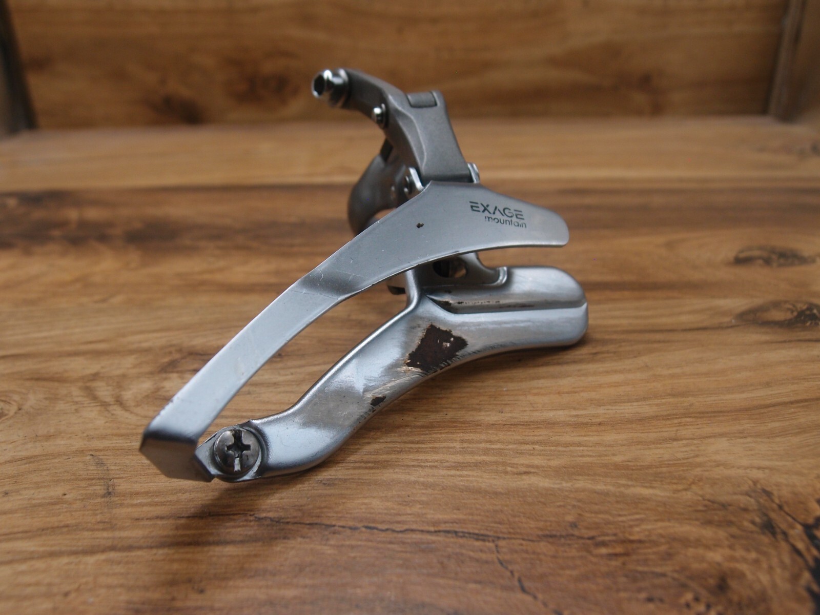 1988 MTB front derailleur Shimano Exage Mountain Alpine FD-M450 bottom 28.6 mm
