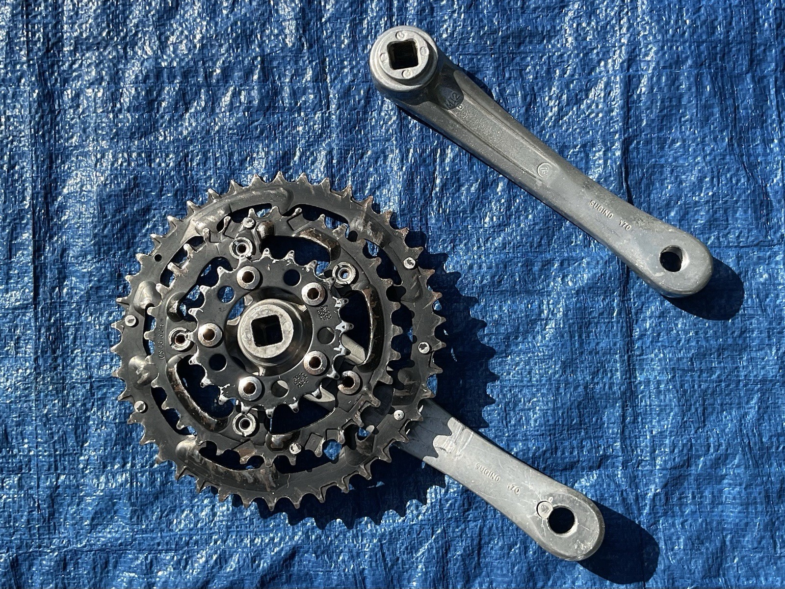 Sugino Impel Crank Set 3 Rings