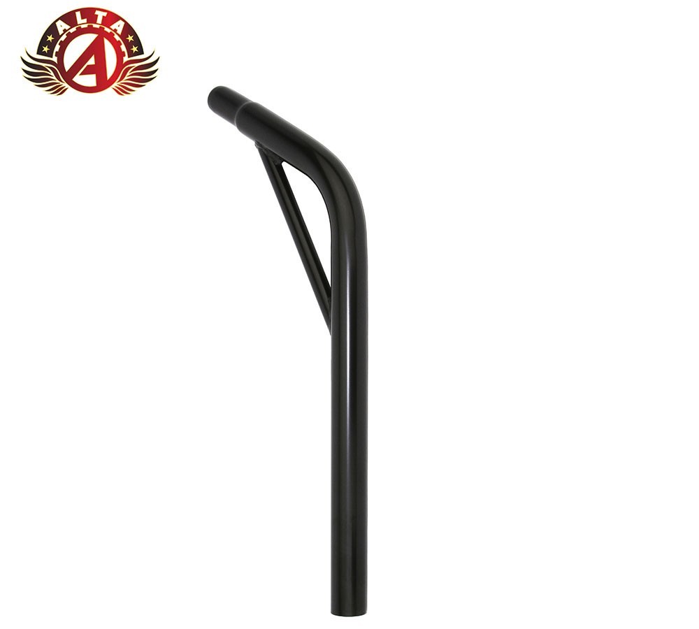 ALTA 25.4MM 1″ SEATPOST LAYBACK SUPPORT CRUISER CHOPPER BIKE 7/8″ SADDLE BLACK