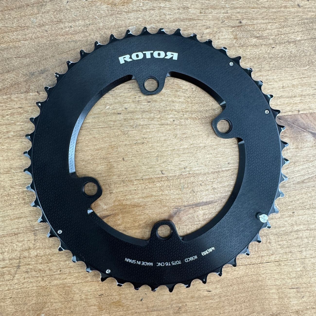Light Use! Rotor Round Chainring Set 4-Bolt 110BCD 48/35t 12-Speed for Sram AXS