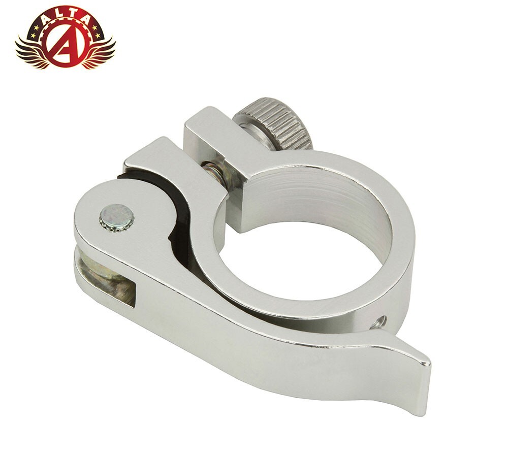 ORIGINAL! ALLOY SEATPOST CLAMP OUTER DIAMETER 28.6MM W/QR MANY COLORS.