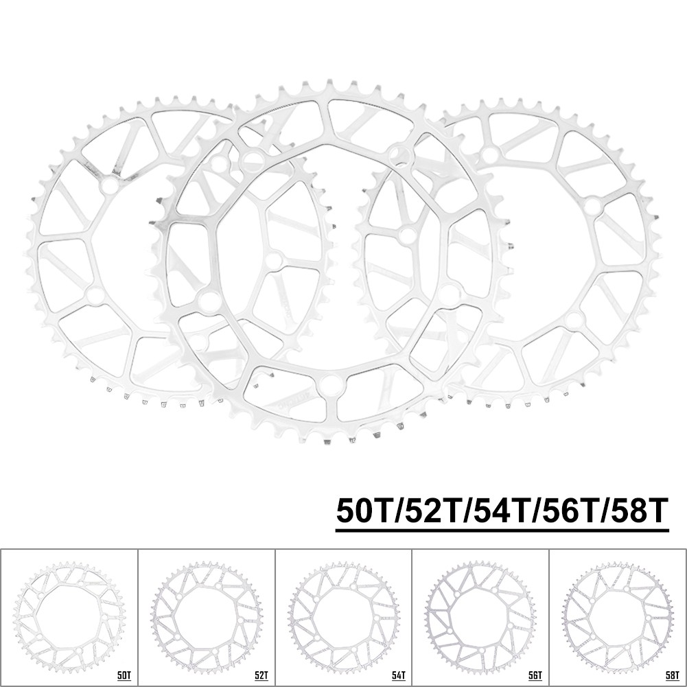 Litepro Hollow Folding Narrow Bicycle Road Wide 130BCD Chainring 50-58T Chainwhe