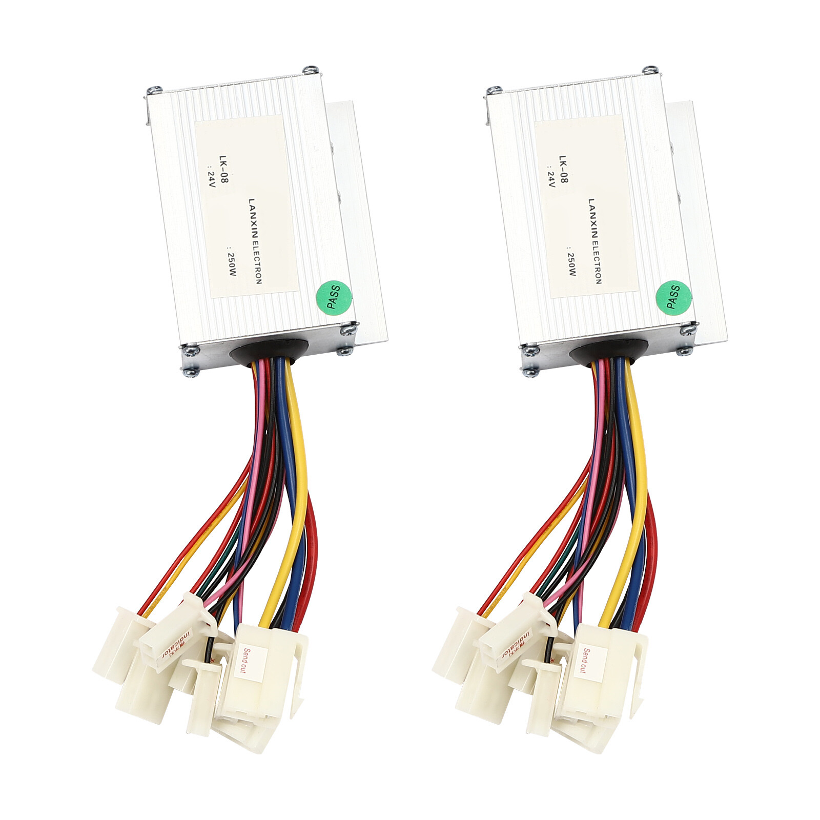 Double Wheel Motor Drive For Electric Cart Scooter Air Wheel Conversion Kit 250W