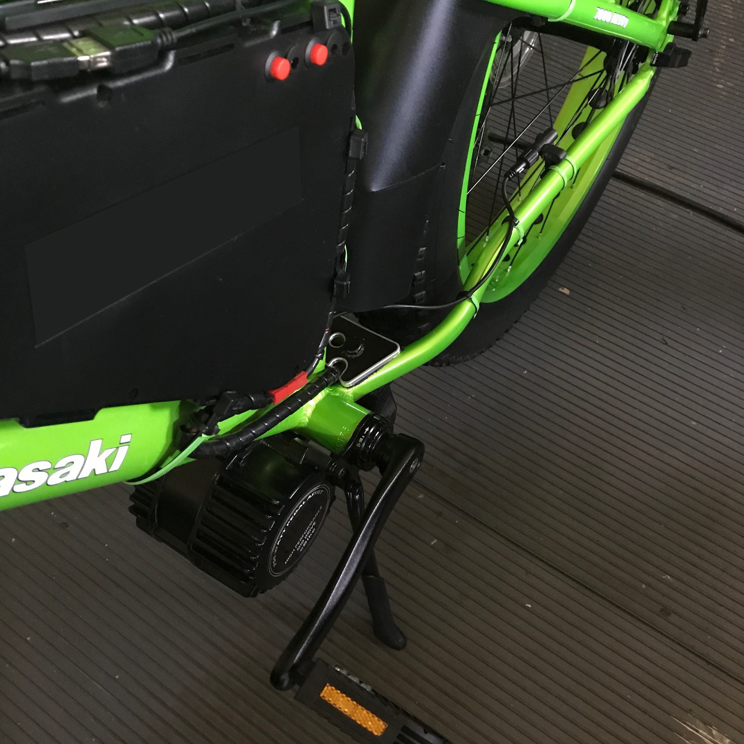 Fat Bike Kickstand Adapter, Fits Fat Tire Bikes, Add a Center Stand