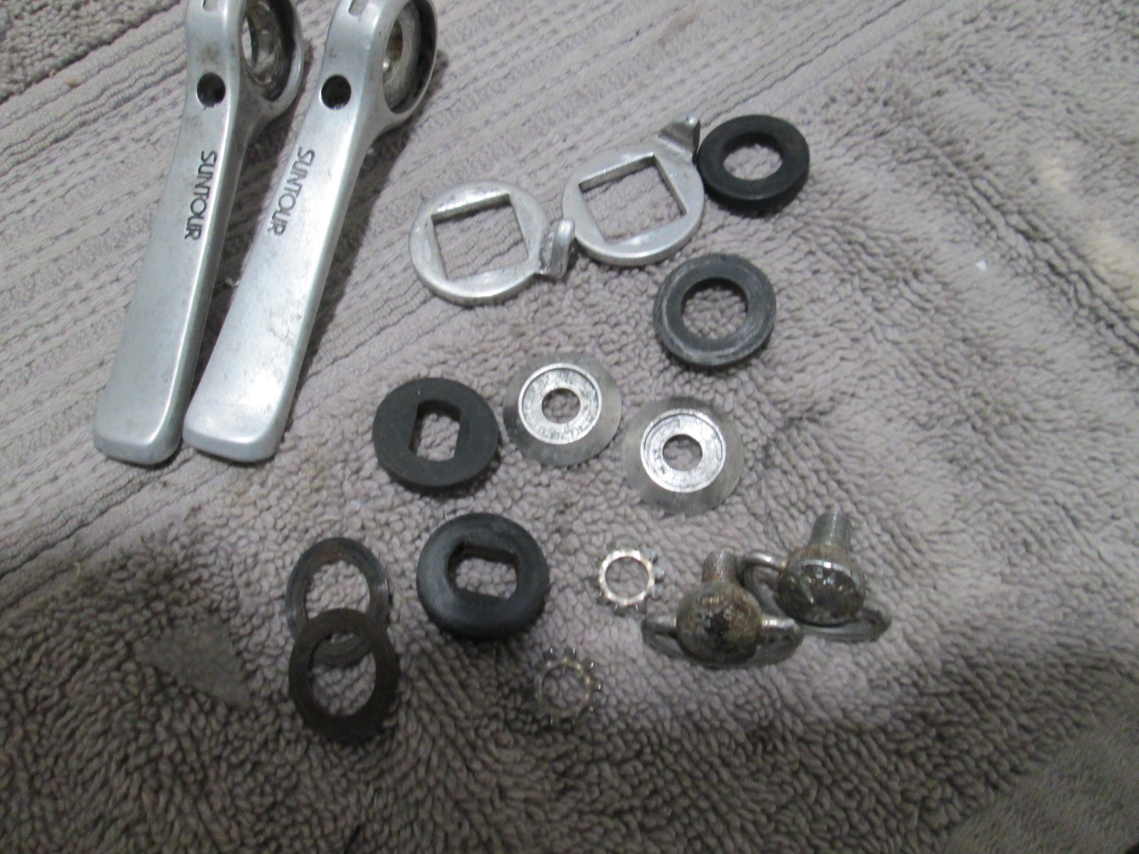 Sun tour Cyclone down tube dt friction shifters