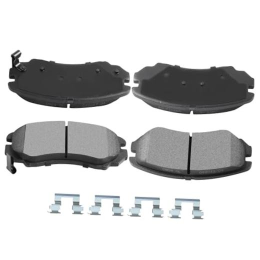 Front Brake Pads, 4PCS Front Ceramic Brake Pads Set For Hyundai For D924