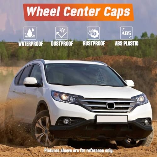 4Pcs 70mm(2.76in) Wheel Center Caps Wheel Rims Replacement 44732-S9A-A005-1