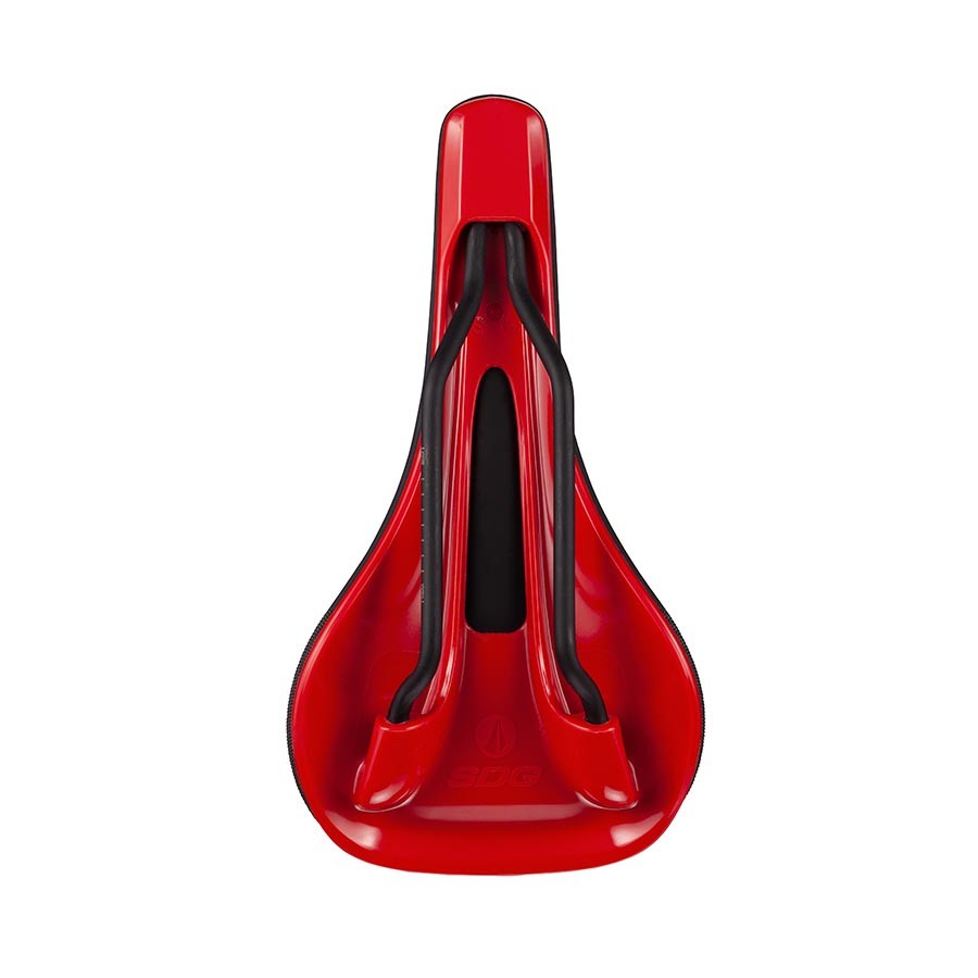 SDG Bel Air V3 Saddle – Lux Rails, Red/Black
