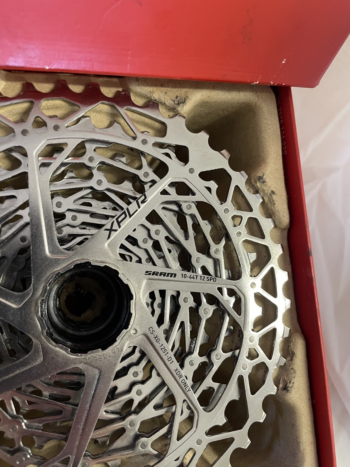 SRAM Rival 12-Speed 10-44t Silver Cassette for XDR CS-XG-1251-D1
