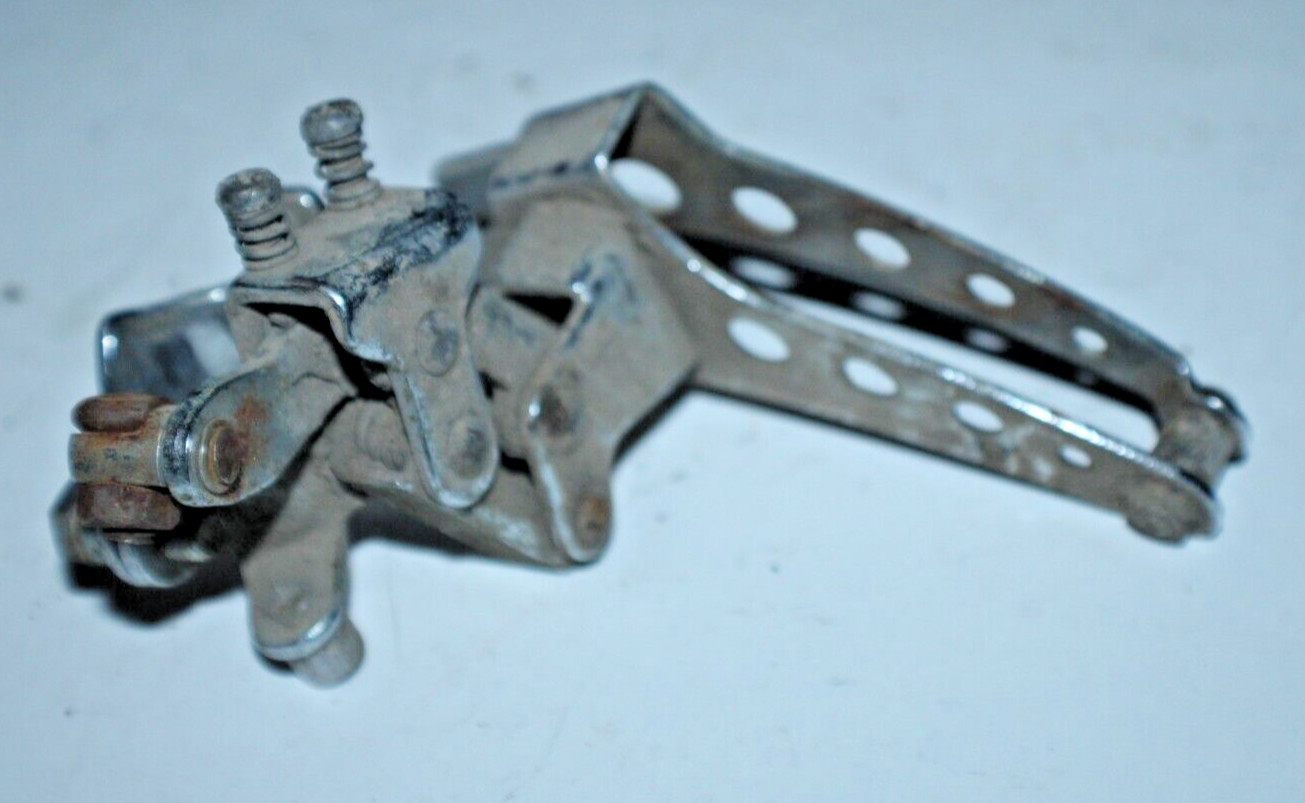 Vintage Shimano Thunderbird Double Front Derailleur 1″ Bottom-Pull USA Shipping