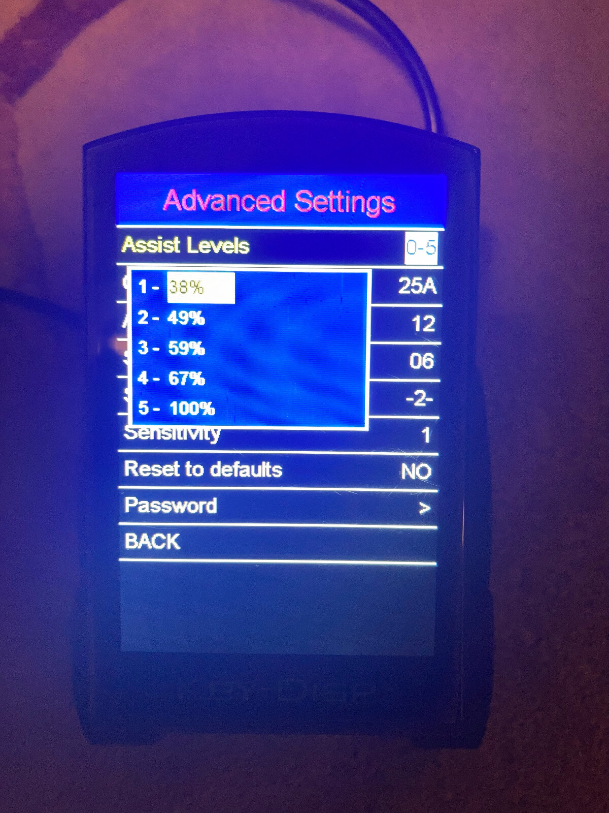 Key-Disp KD986 Color Display for Himiway, KBO, Yamee & More Bluetooth and FindMy