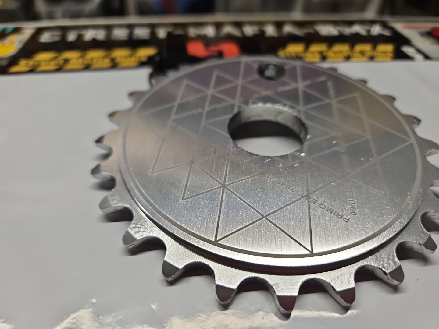 PRIMO BMX Bike RICHTER SPROCKET 25t RAW SILVER 6K CHAINRING GEAR Fit SE KINK GT