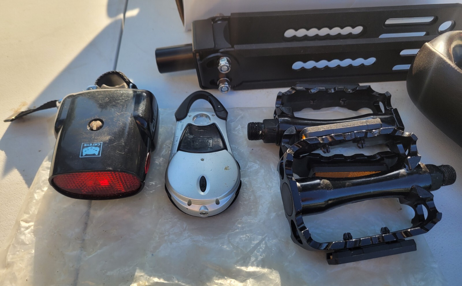 Bicycle Bike Lot Saddle Seat Pedals Misc Bike Accessories