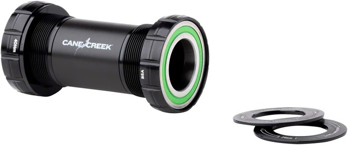 Cane Creek Hellbender 70 Bottom Bracket – BSA 68 – 73mm 24mm Spindle Black