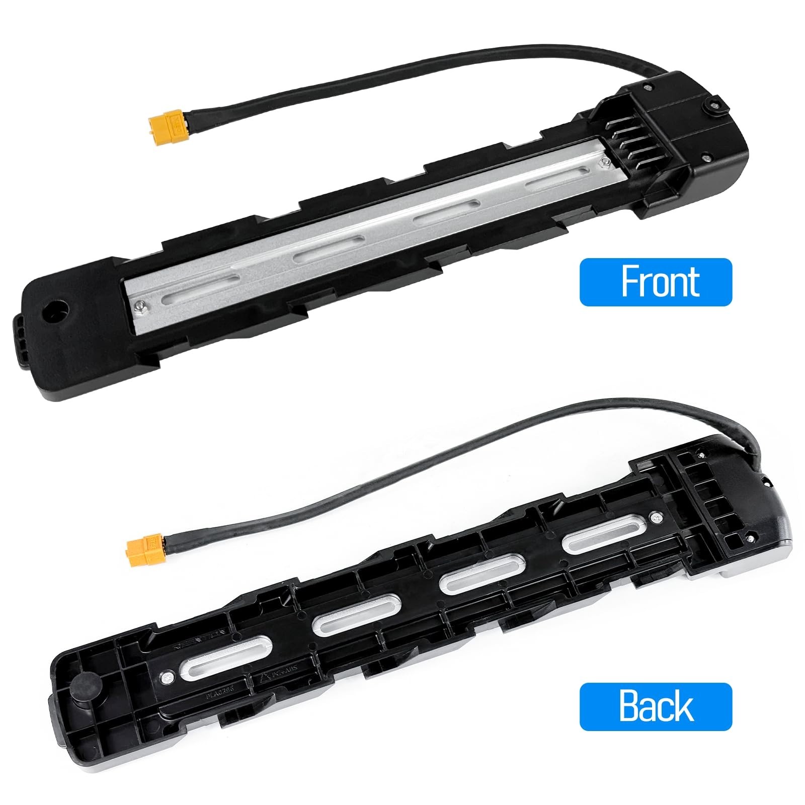 Ebike Battery Mounting Plate Replacement, 5pin Holder Bracket with XT60 & Anders
