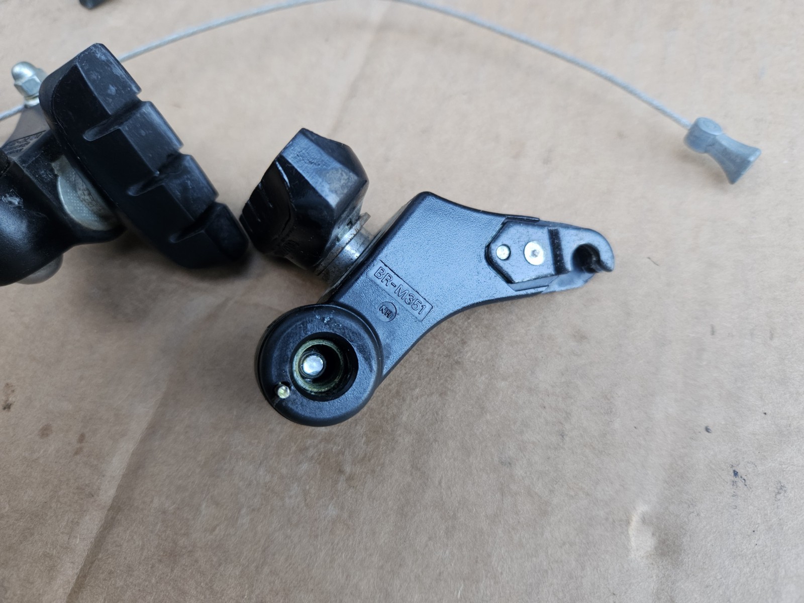 Shimano Exage Cantilever Brakes Front + Rear Set BR-M351 Black Japan low miles