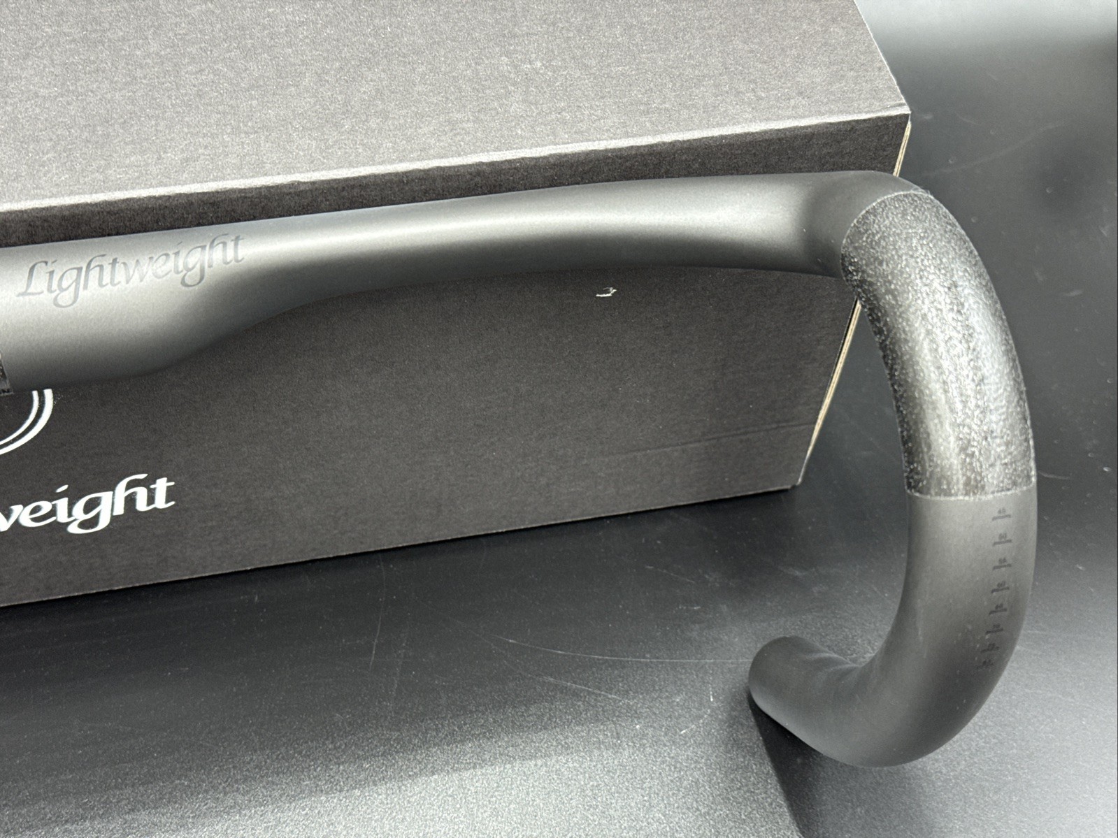 Lightweight GERMANY Kompaktbügel SCHWARZ ED Carbon Fiber Handlebar 31.8mm 40cm