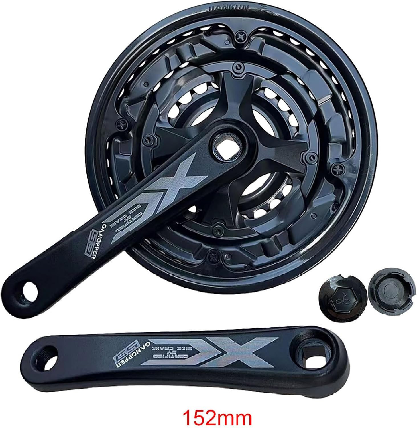 6 7 8 Speed Triple Crankset 152Mm 165Mm 170Mm
