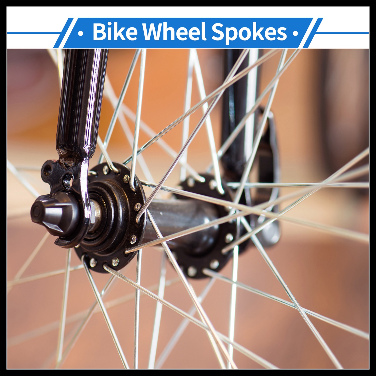 1Set 12G 183mm Length Bicycle Spokes Nipple Carbon Steel Galvanized Universal
