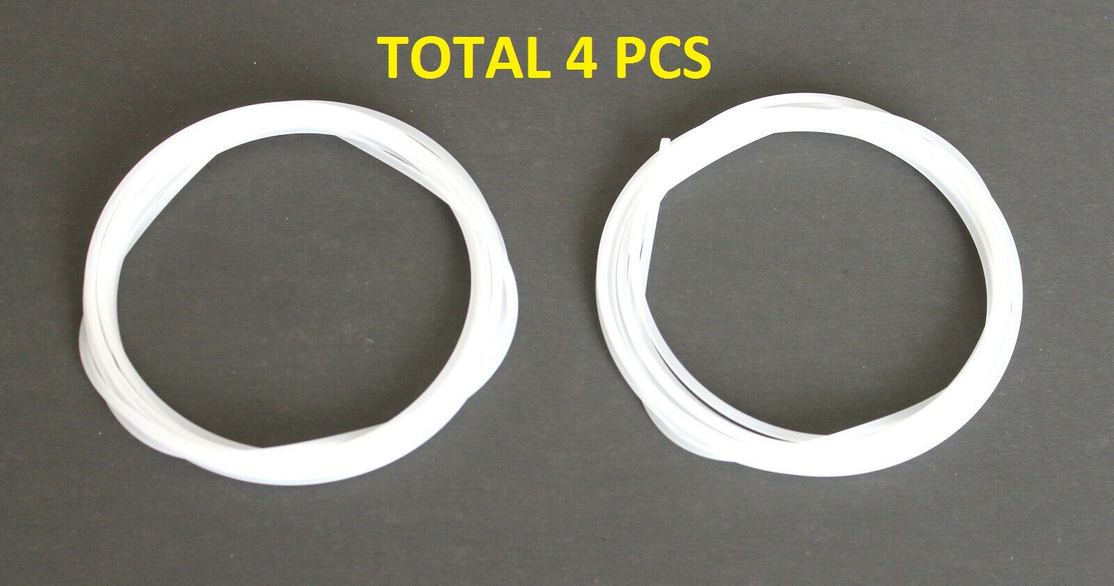 Alligator I-link Aican Bungarus Inner Cable Tube Liner Protection, Clear, 4pcs