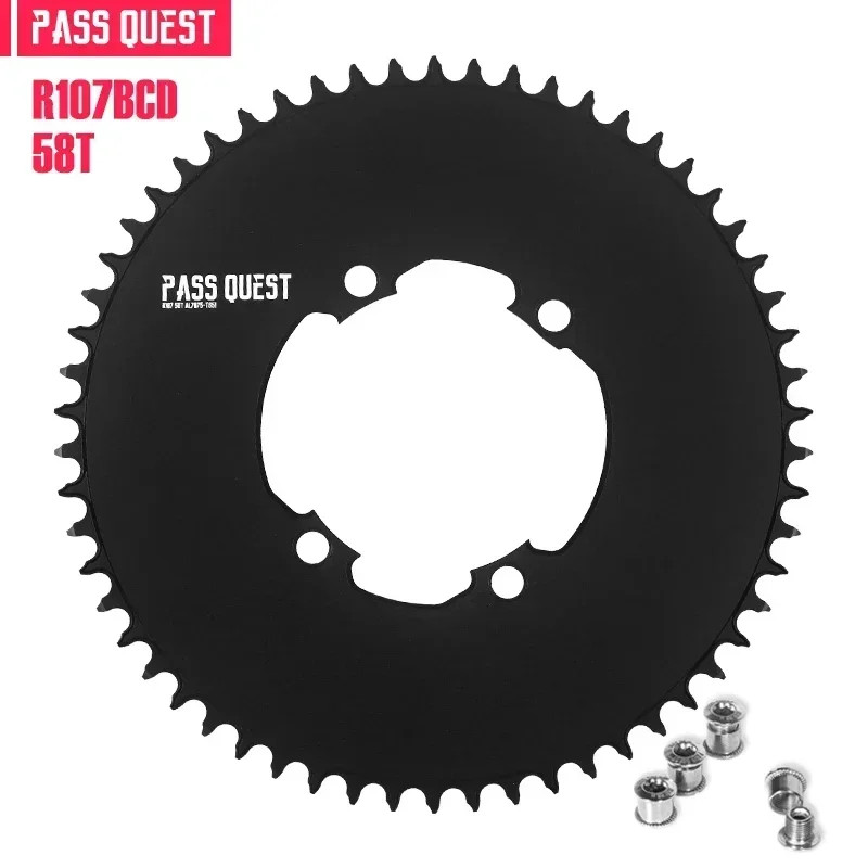 107bcd Chainring 12 Speed Round Chainwheel 36 40 42 54 56 58T for Crankset