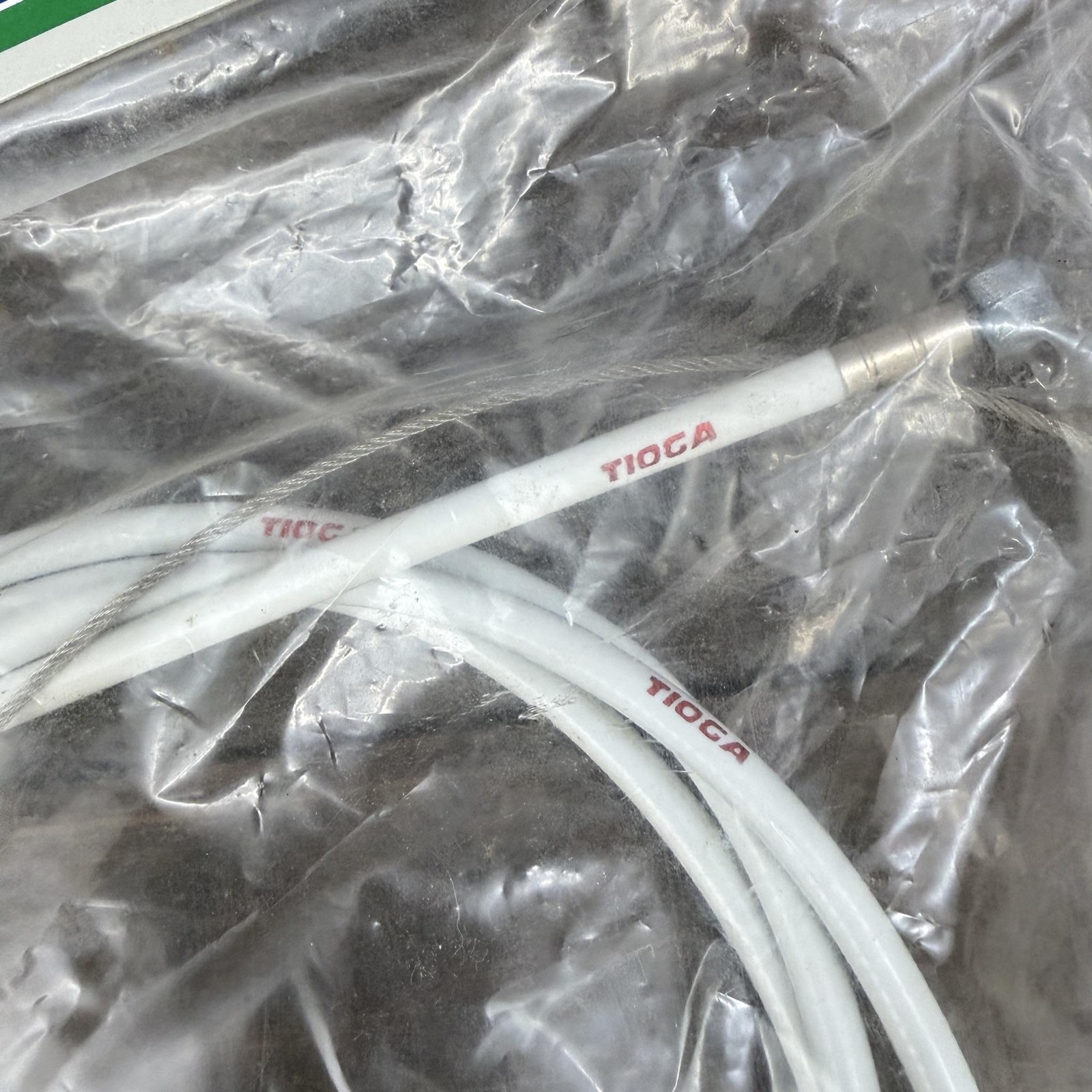 Vintage Tioga Durocable Brake Cable Housing Set NOS 75in X 60in White BMX Japan