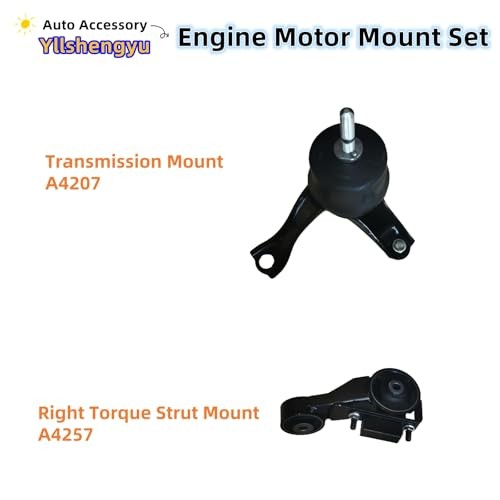Engine Motor Transmission Mount Kit for Sienna 2004-2006 V6 3.3L V6 3.3L