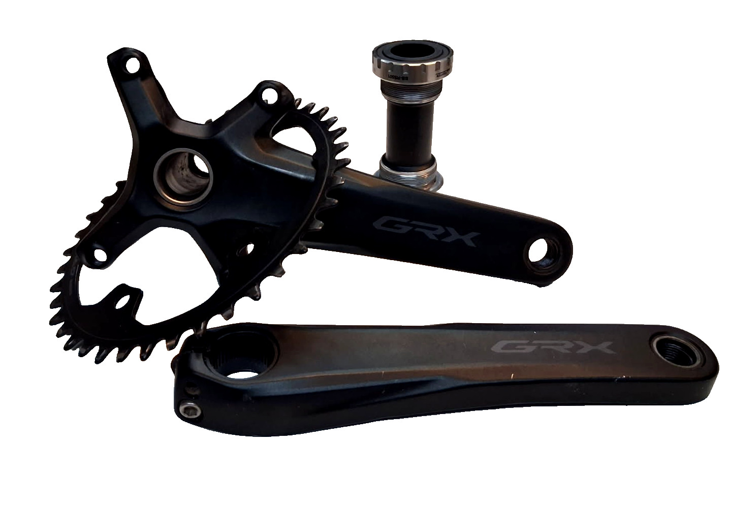Shimano GRX FC-RX610 Crankset 40T w/ BB-RS501 Bottom Bracket Gravel