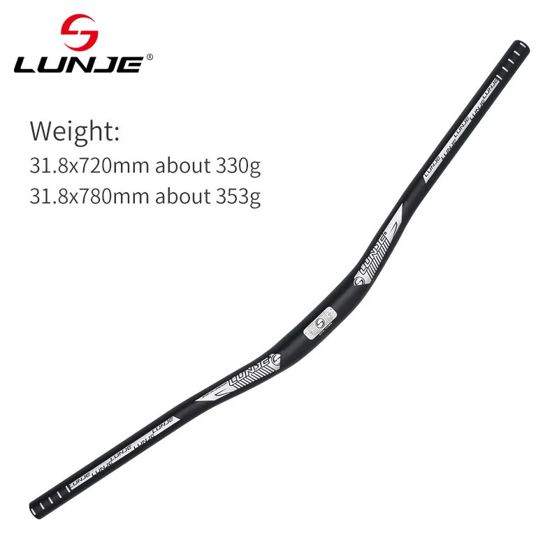 MTB Riser Flats Handlebar 31.8mm*650/720/780mm Mountain Bike Handlebars Parts