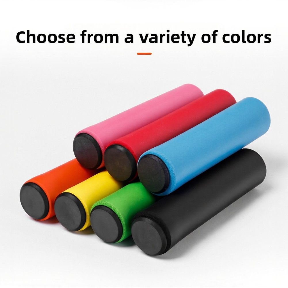 Handlebar Covers Silicone 12.5 x 3 cm Soft for Reduced Vibration