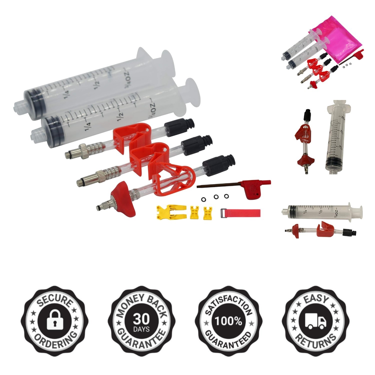 Avid Bicycle Brake Bleed Kit – Drip-Free Maintenance for SRAM Hydraulic Brakes