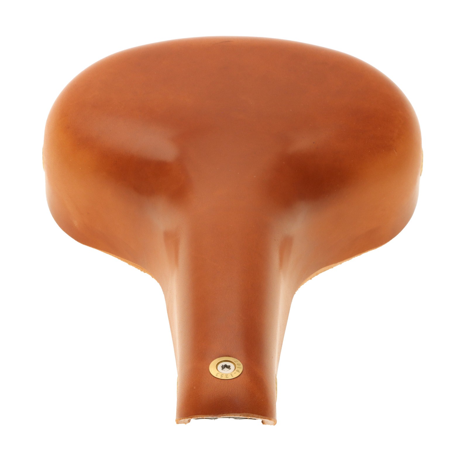 Gilles Berthoud Vars Saddle Titanium Rails Hard Leather Cover Natural NEW NOS