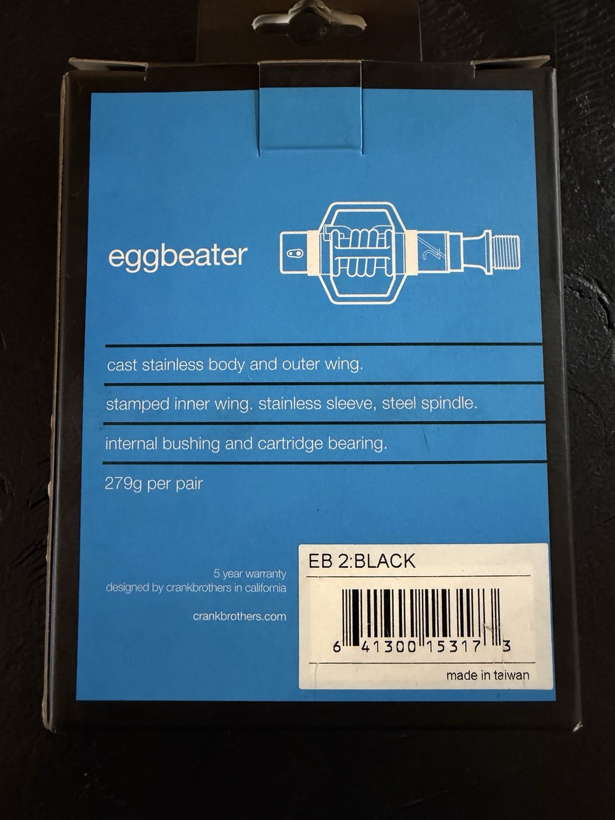 Crankbrothers Eggbeater 2 Pedals Black
