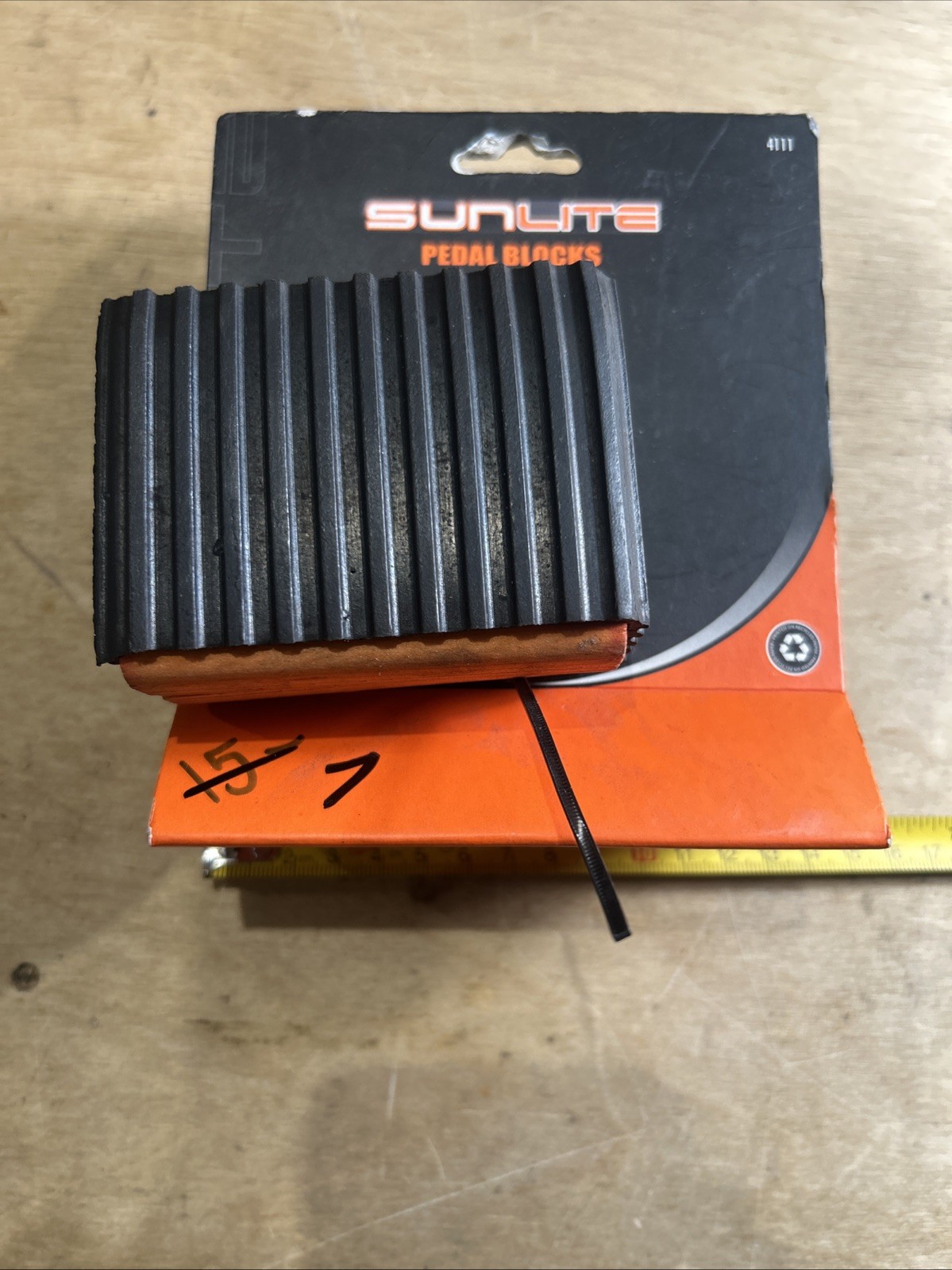 Sunlite Adult or Child Bicycle Pedal Blocks adds 1.5in