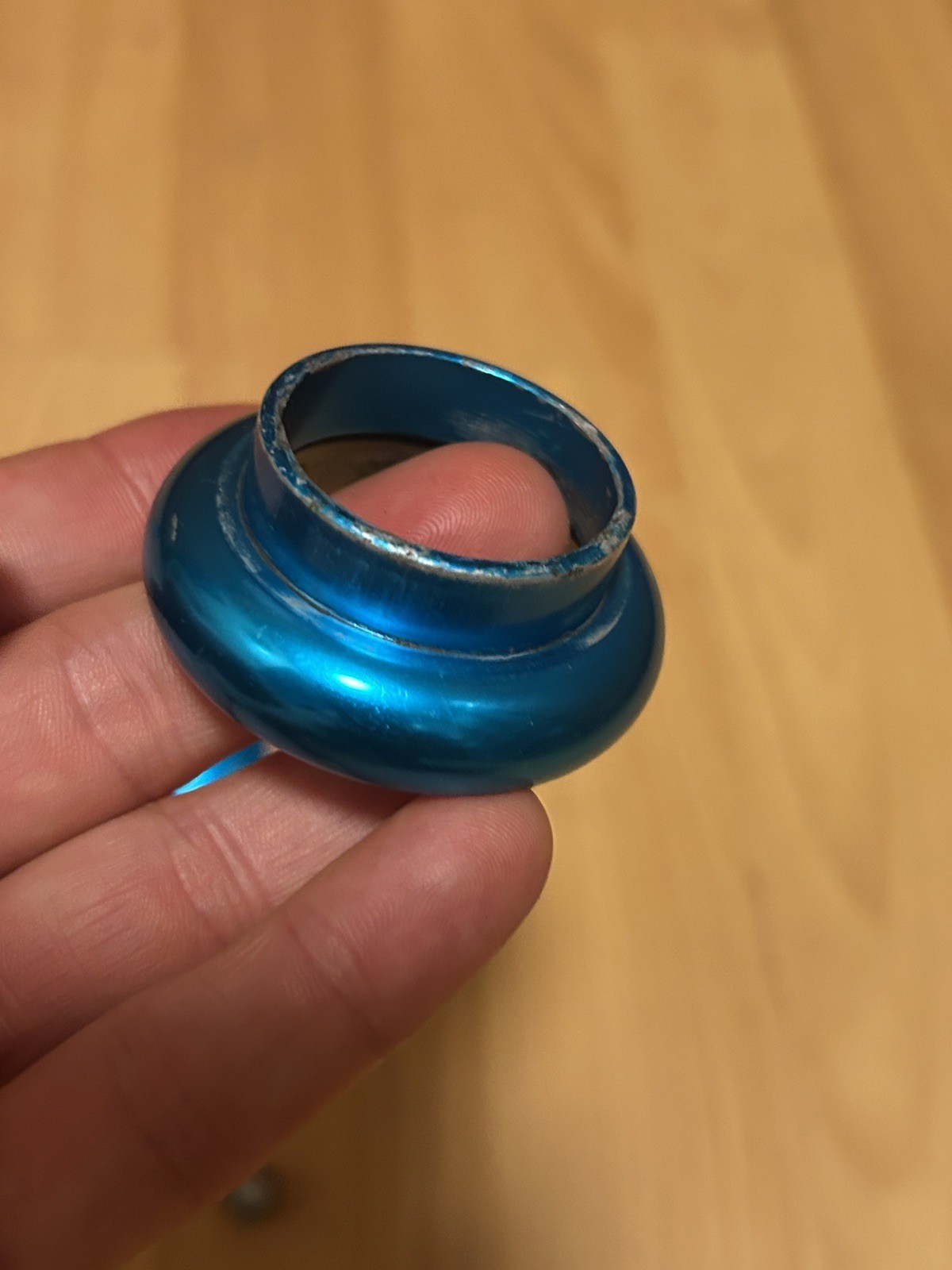 Vintage Early 1990’s Chris King TURQUOISE 1-1/8″ NO LOGO Headset RARE 90s MTB 👀