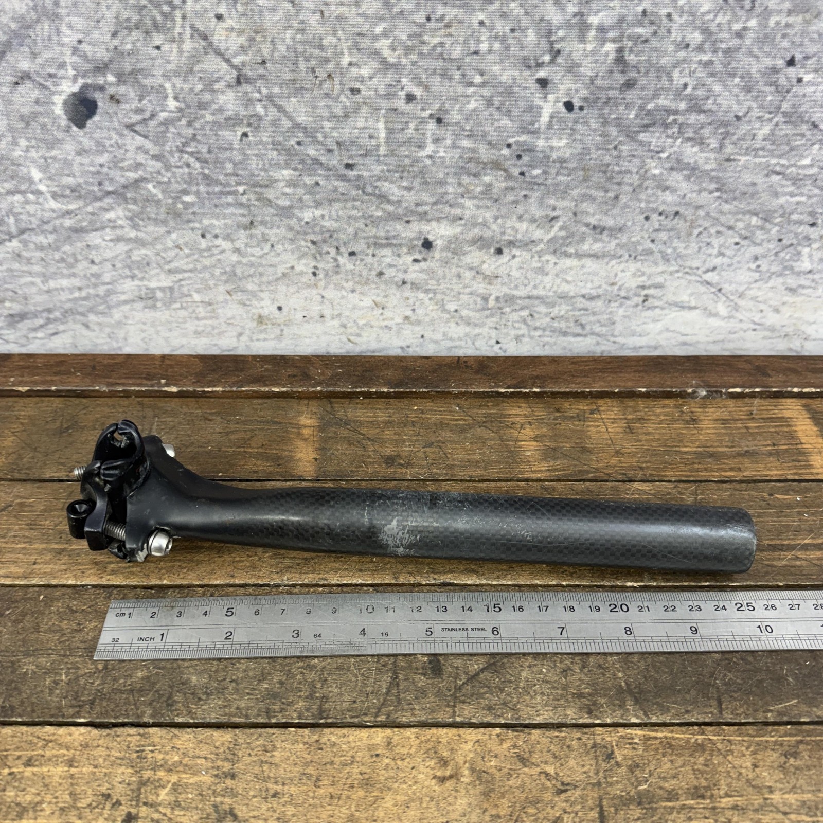 Quintana Roo Carbon Seatpost 27.2mm X 10in Black 180g Post Road Tri Bike