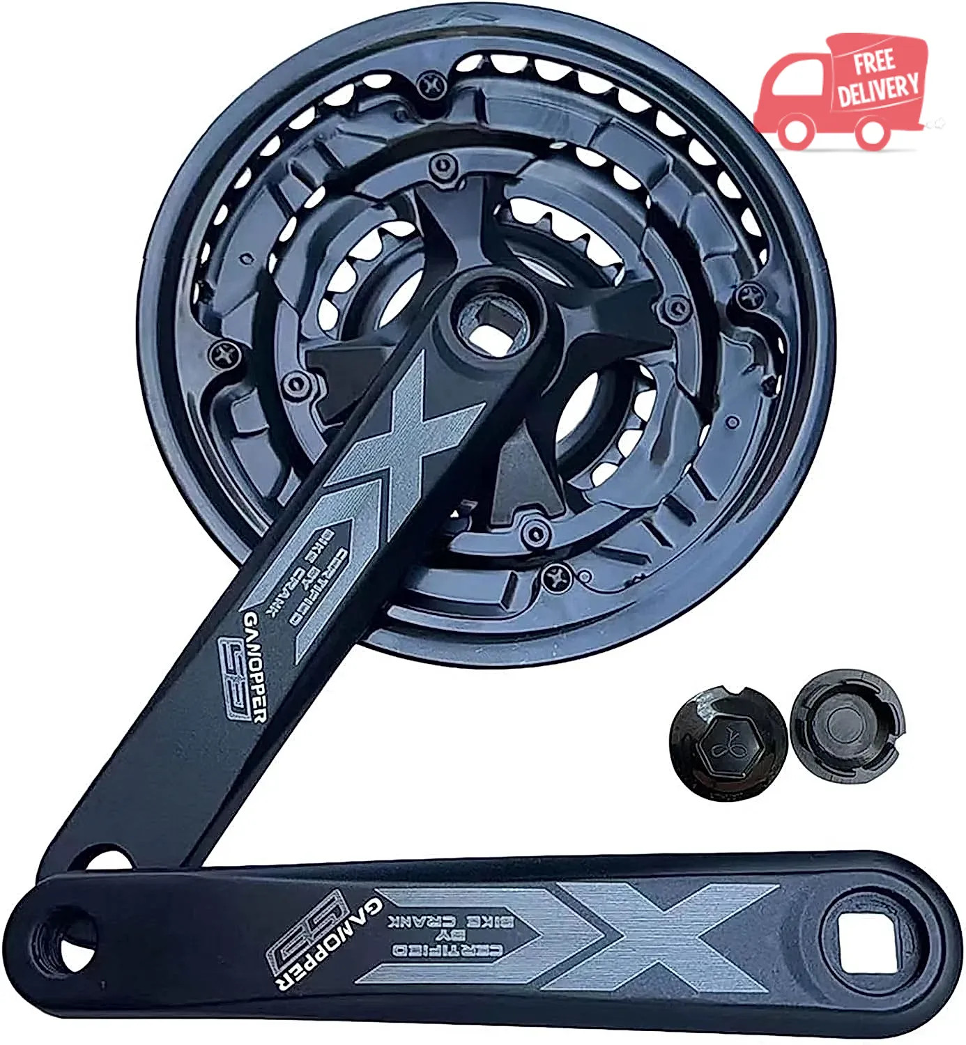6 7 8 Speed Triple Crankset 152Mm 165Mm 170Mm