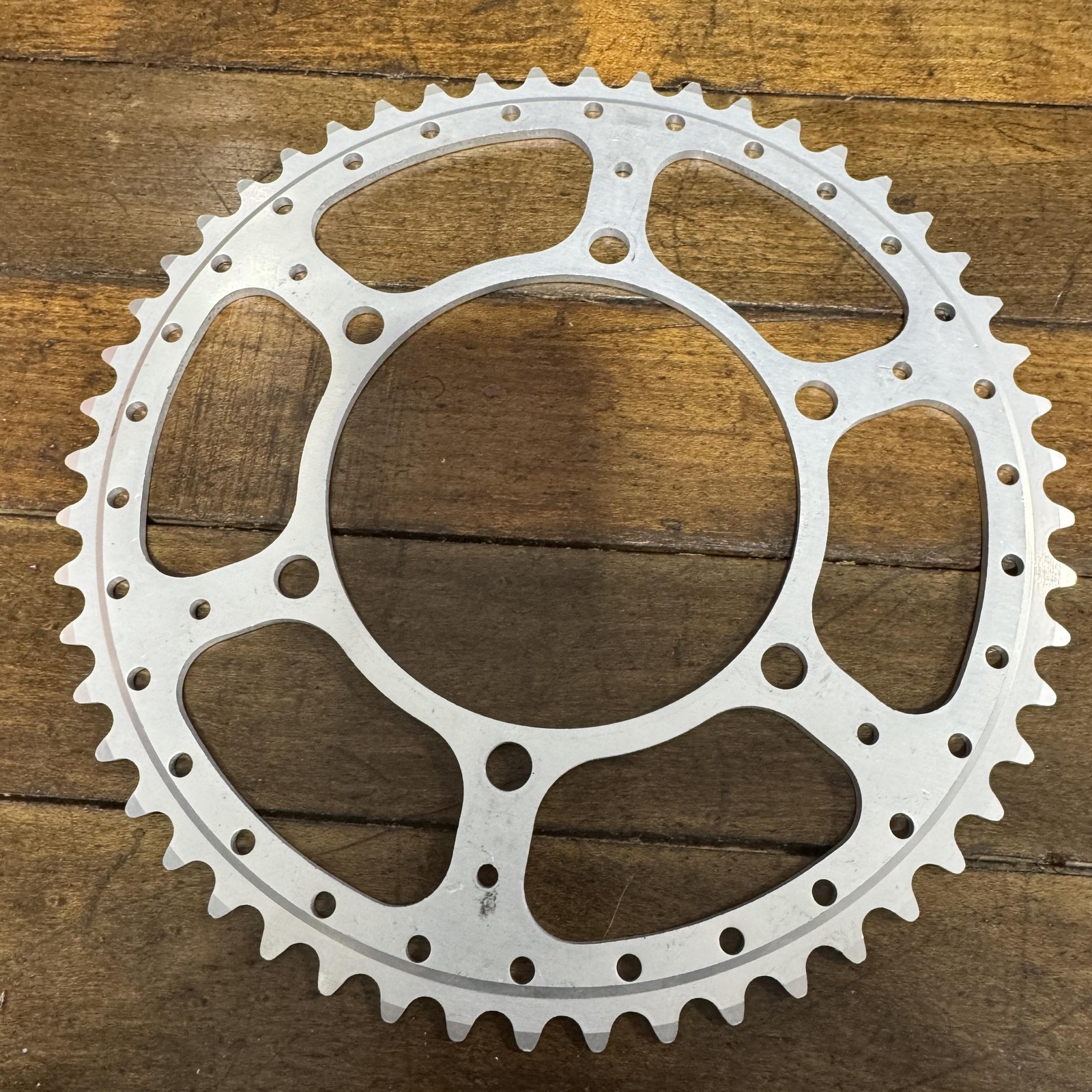 Vintage Stronglight 52T Chainring 116mm 6-Arm NOS Drilled Aluminum Road Bike