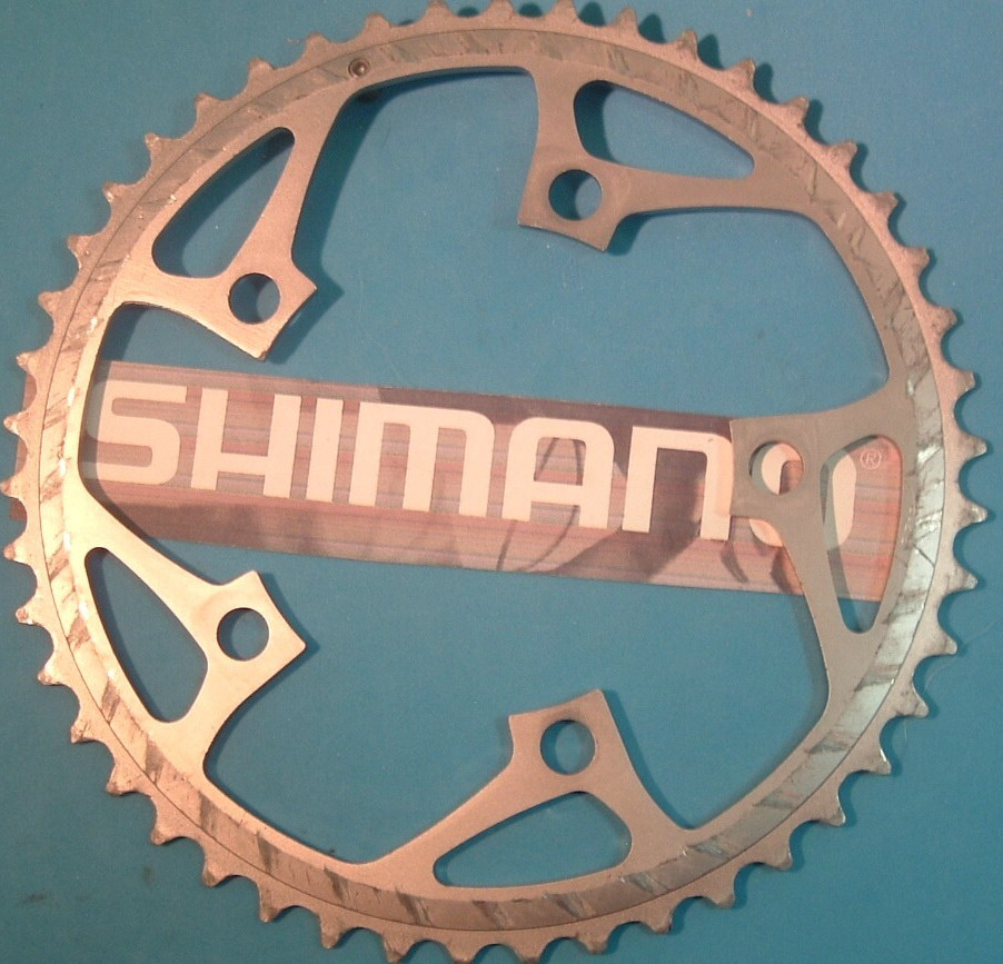 Shimano Deore XT M730 F-46T x 110BCD MTB Chainring-3x-5 to 9-Spd- ’91- VGC+