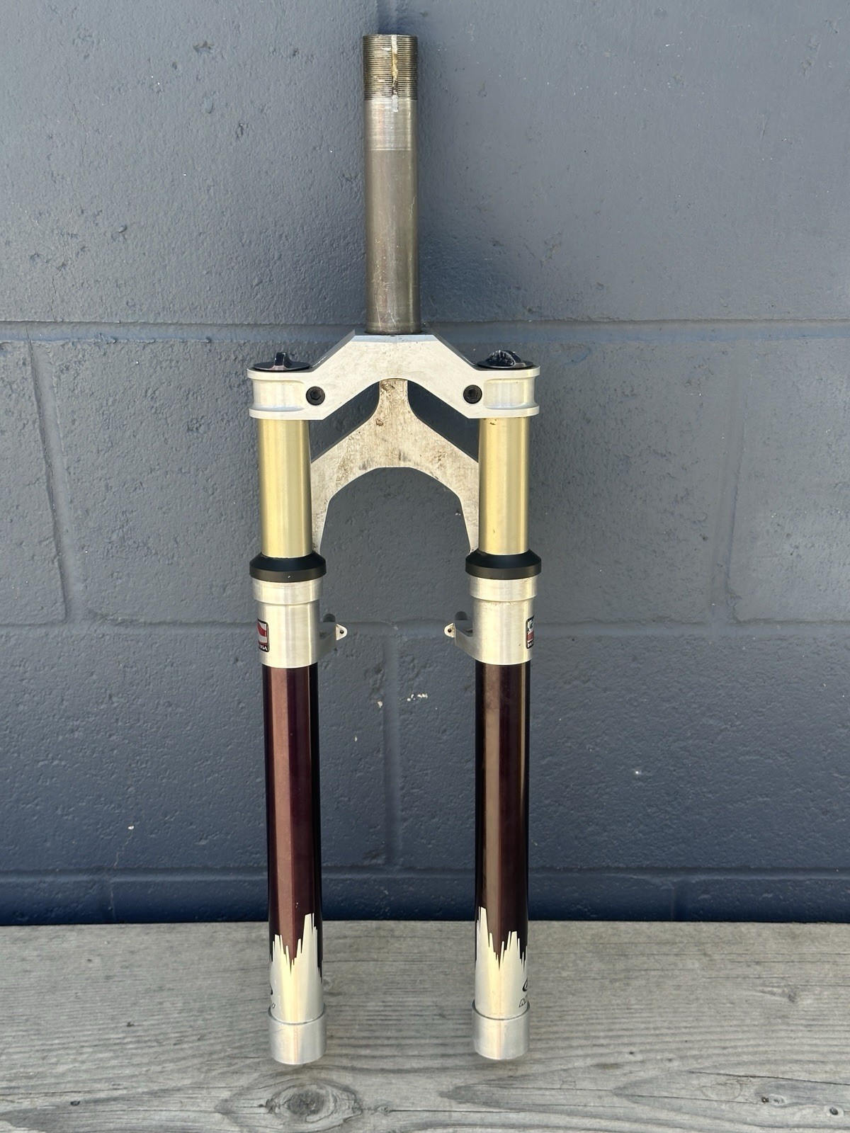 Vintage Answer Manitou Magnum Fork Made USA 26in 1 1/8 Threaded 100mm QR Canti