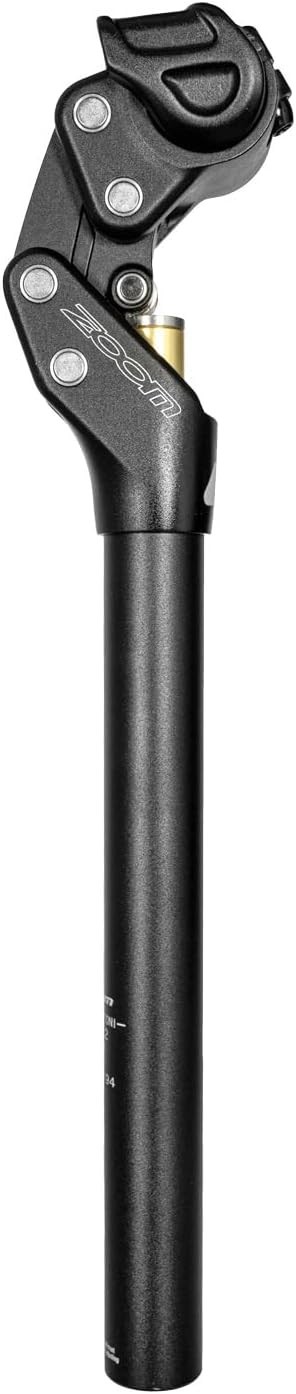 Zoom SP442 Adjustable Bike Suspension Seatpost for Off-road, Gravel, 27.2 Od