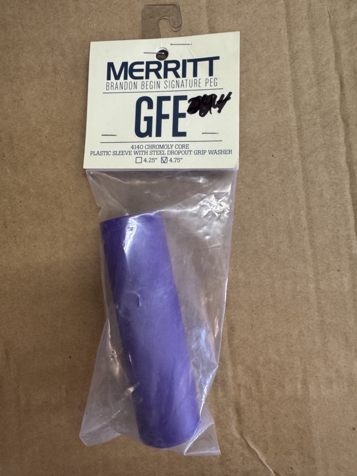 MERRITT BMX GFE PEGS 4.75 LONG GREEN BRANDON BEGIN ODYSSEY CULT PEG TEAL