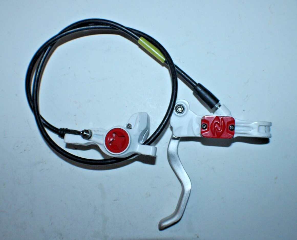 Zoom Hydraulic Disc Brake Caliper Front White 74mm Post Mount MTB USA Shipper :)