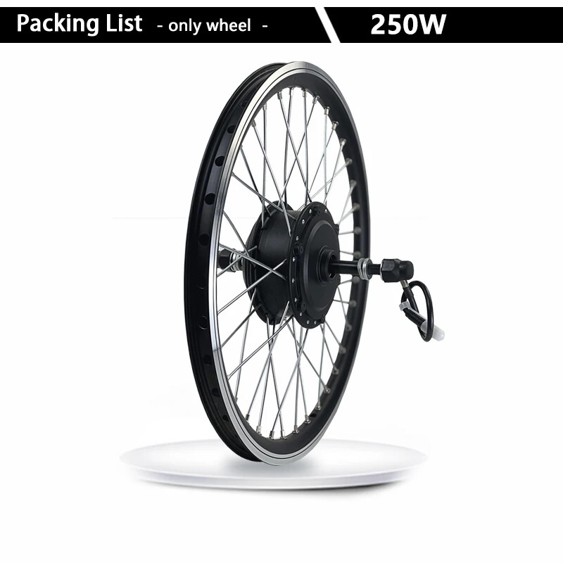36V 48V 250W Electric Bicycle Brushless Gear Rear Wheel Hub Motor 16-29inch 700C