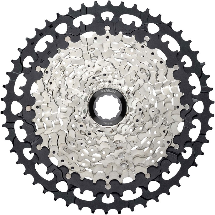 microSHIFT Advent MX G-Series 11-Speed Cassette 11-50t, Aluminum, Chromoly