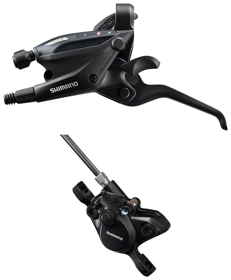 Shimano ST-EF505 EZ Fire Plus Shift/Brake Lever with BR-MT200 Disc Brake Caliper
