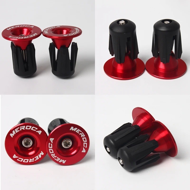 Aluminum Bicycle Bar End Plug MTB Road Mountain Bike Handlebar End Cap Plugs