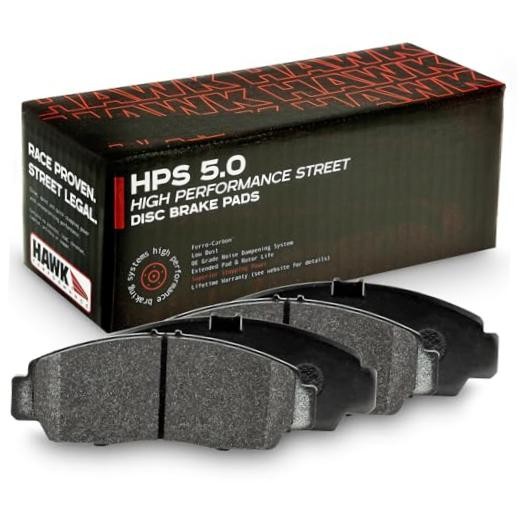 Hawk Performance HB766B.624 Street Brake Pads HPS 5.0 Black
